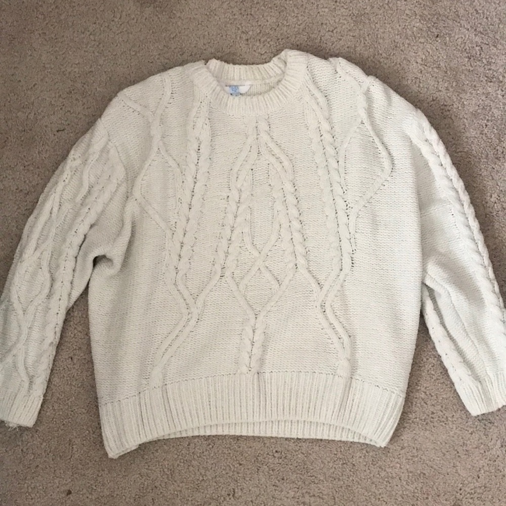 White sweater